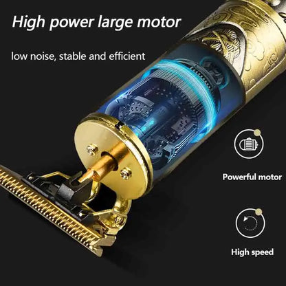 T9 Vintage Professional Trimmer | Metal Body | USB Rechargeable