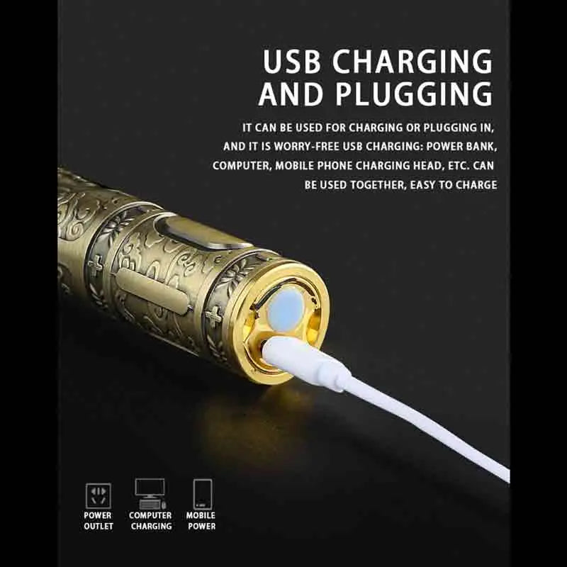 T9 Vintage Professional Trimmer | Metal Body | USB Rechargeable