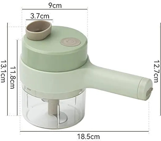 4 in 1 - Electric Vegetable Cutter | Rechargeable