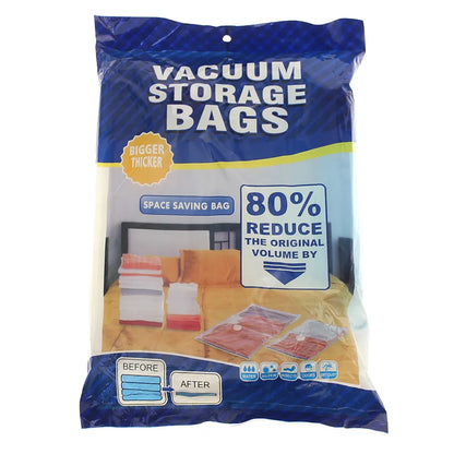 4 Pcs Vacuum Storage Bag with Hand Pump