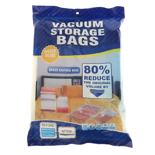 4 Pcs Vacuum Storage Bag with Hand Pump